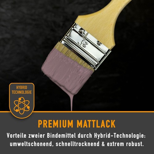 SEEBAUER vernice opaca fai da te per interni ed esterni - vernice ibrida per legno metallo plastica - Foto 162 di 168