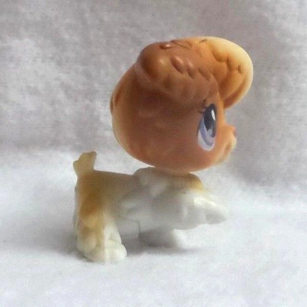 Figurine Littlest Pet Shop Hasbro - Chien Caniche Numéro 2497 - Occasion