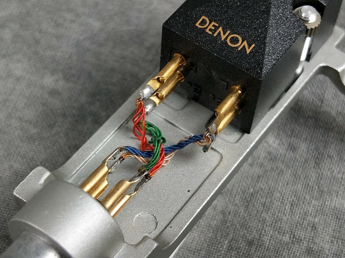 DJ機材 DENON DL-103LC Denon DL-103 LC II MC Cartridge W/ Ortofon Headshell In