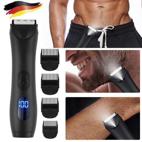 Männer Intimrasierer Haar Rasierer Herren Körperrasierer Balls Trimmer NEU - Bild 18 von 21