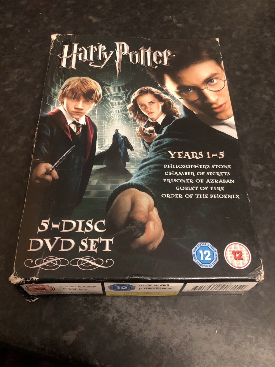 Harry Potter Collection Years DVD Box Set 7321902208152