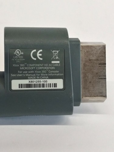Conexión de TV por cable de video HD AV HD componente Xbox 360 X801255-100 - Imagen 4 de 6