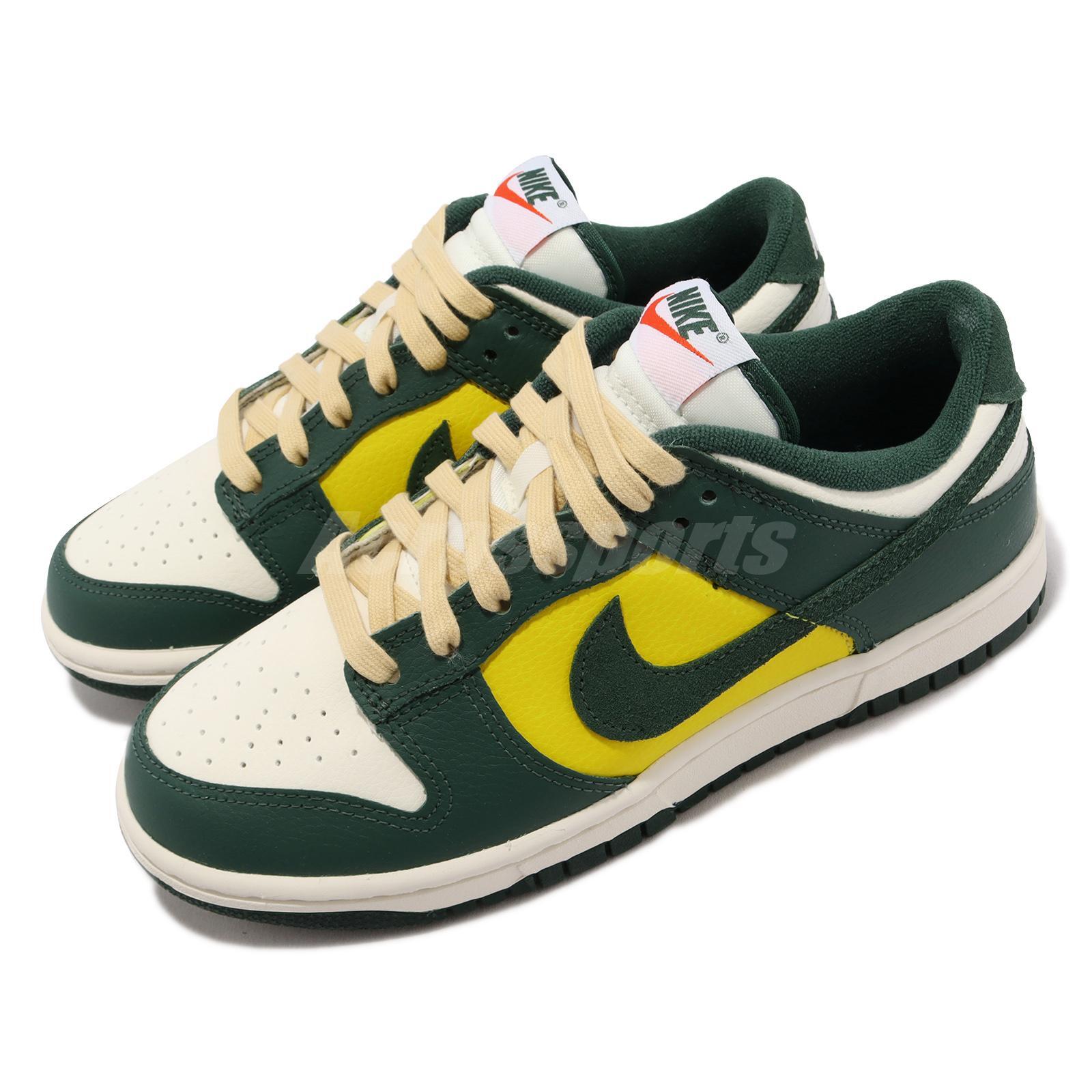 Nike Wmns Dunk Low SE Noble Green Sail Yellow Women Casual Lifestyle FD0350-133