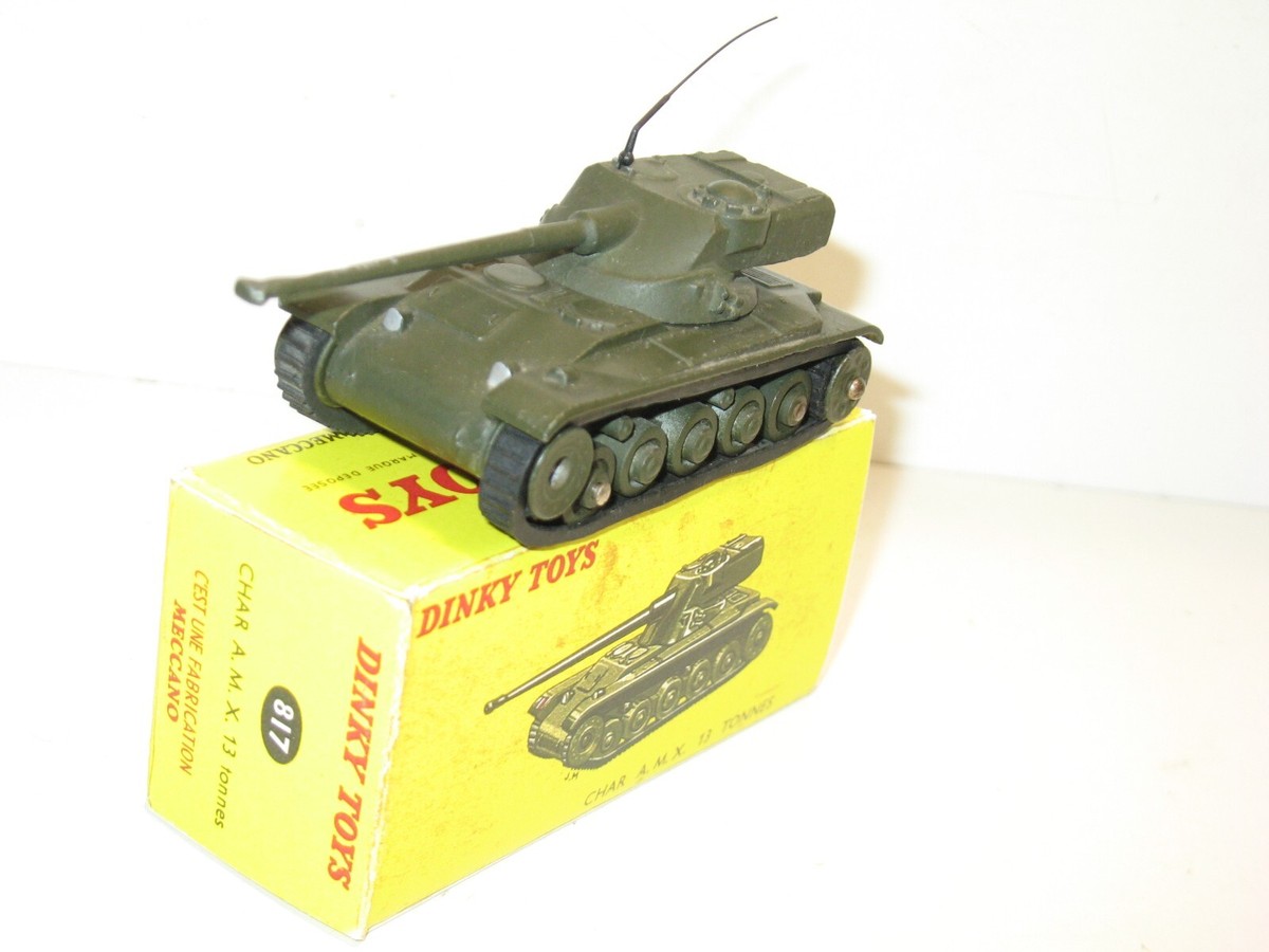Le poseur de pont AMX 13 miniature par Dinky Toys France au 1/55e