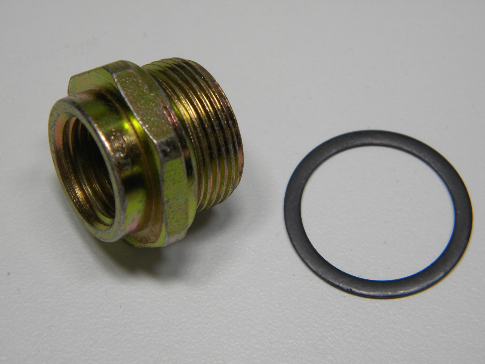 Genuine Holley 2626 Fuel Bowl Inlet Fitting 3/8" Tube 5/8 Inverted