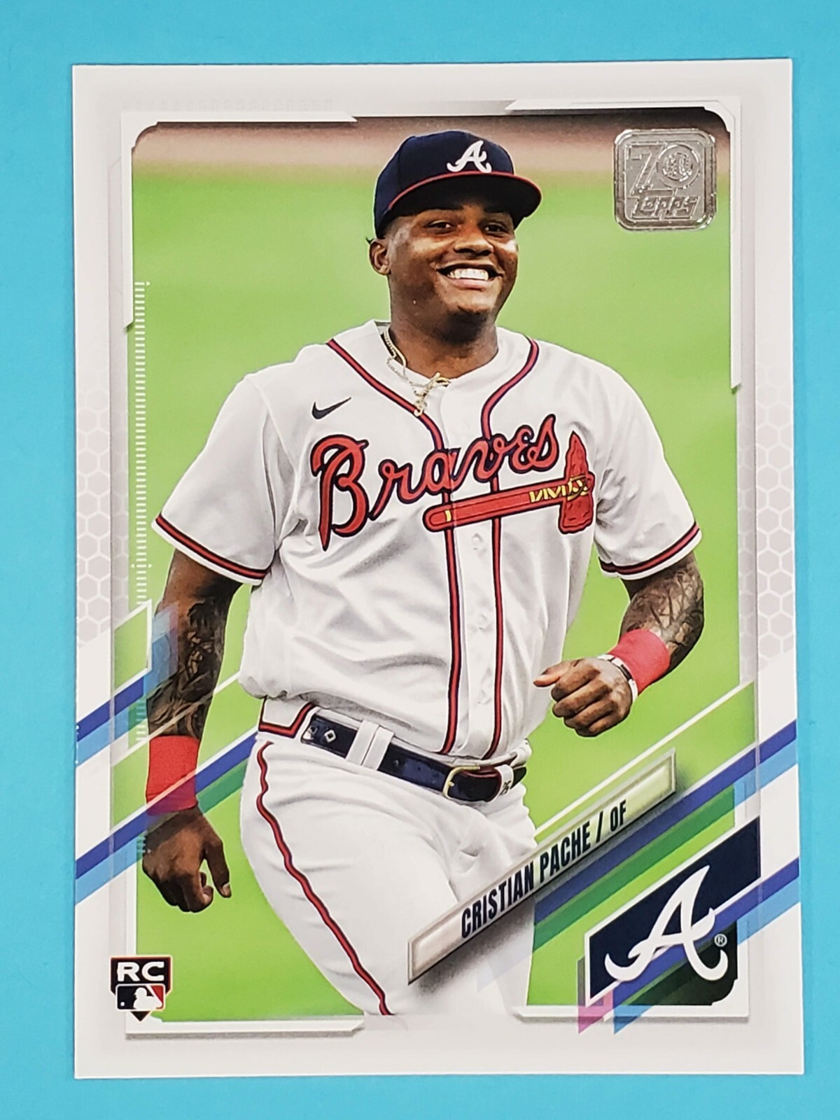 2021 Topps Series 1 RC Cristian Pache Atlanta Braves #187