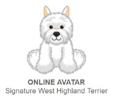 Webkinz Classic Signature West Highland Terrier Code Only 