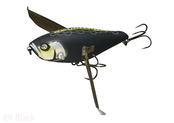 Casa rodante Jackall RV-CRAWLER Top Water # RV negra NUEVA Foto 2 de 2