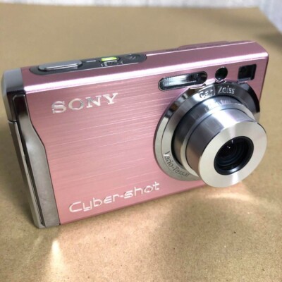 SONY Cyber-shot DSC-W80 Pink 7.2MP 3x optical zoom Digital Camera