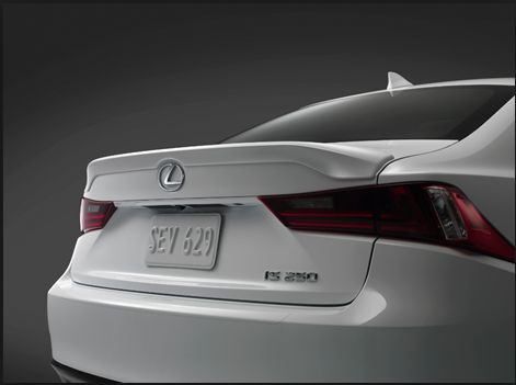 LEXUS OEM FACTORY REAR SPOILER 2014-2016 IS250 IS350 STARFIRE