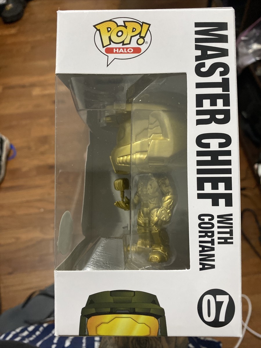 Funko Pop! Vinyl: Halo - Master Chief with Cortana (Gold