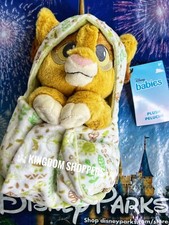 2023 Disney Parks Babies Baby Simba Lion King Blanket Pouch Plush New