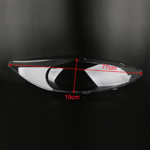 Headlamp Clear Lens Shell Cover For Ford Fiesta 2009-2012 Left Right light Cap - Picture 2 of 9