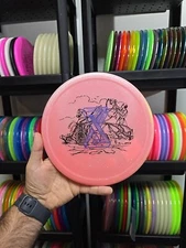 Infinite Discs C-Blend Glow Glyph X-OUT 175g #7 Putter Golf Disc Innova Made 