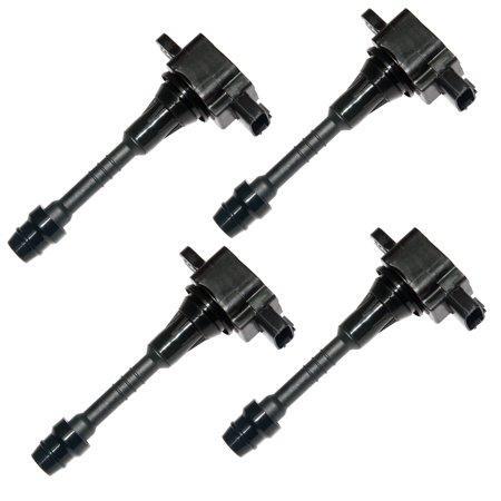4 x IGNITION COIL OVER PLUG for NISSAN Bluebird 1.8 QG18DE 2000 - 2005 G10 4 x IGNITION COIL OVER PLUG for NISSAN Bluebird 1.8 QG18DE 2000 - 2005 G10