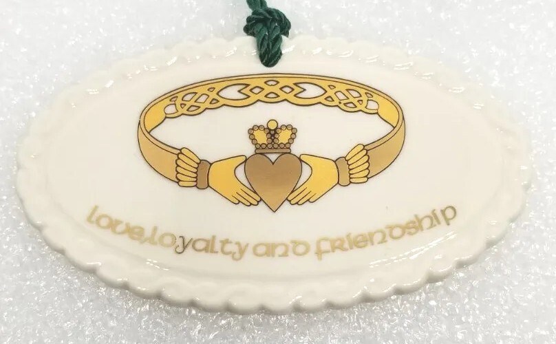 Belleek Donegal Ornament Lot + Wood Ireland Sheep Cross Harp Claddagh Shamrock eBay