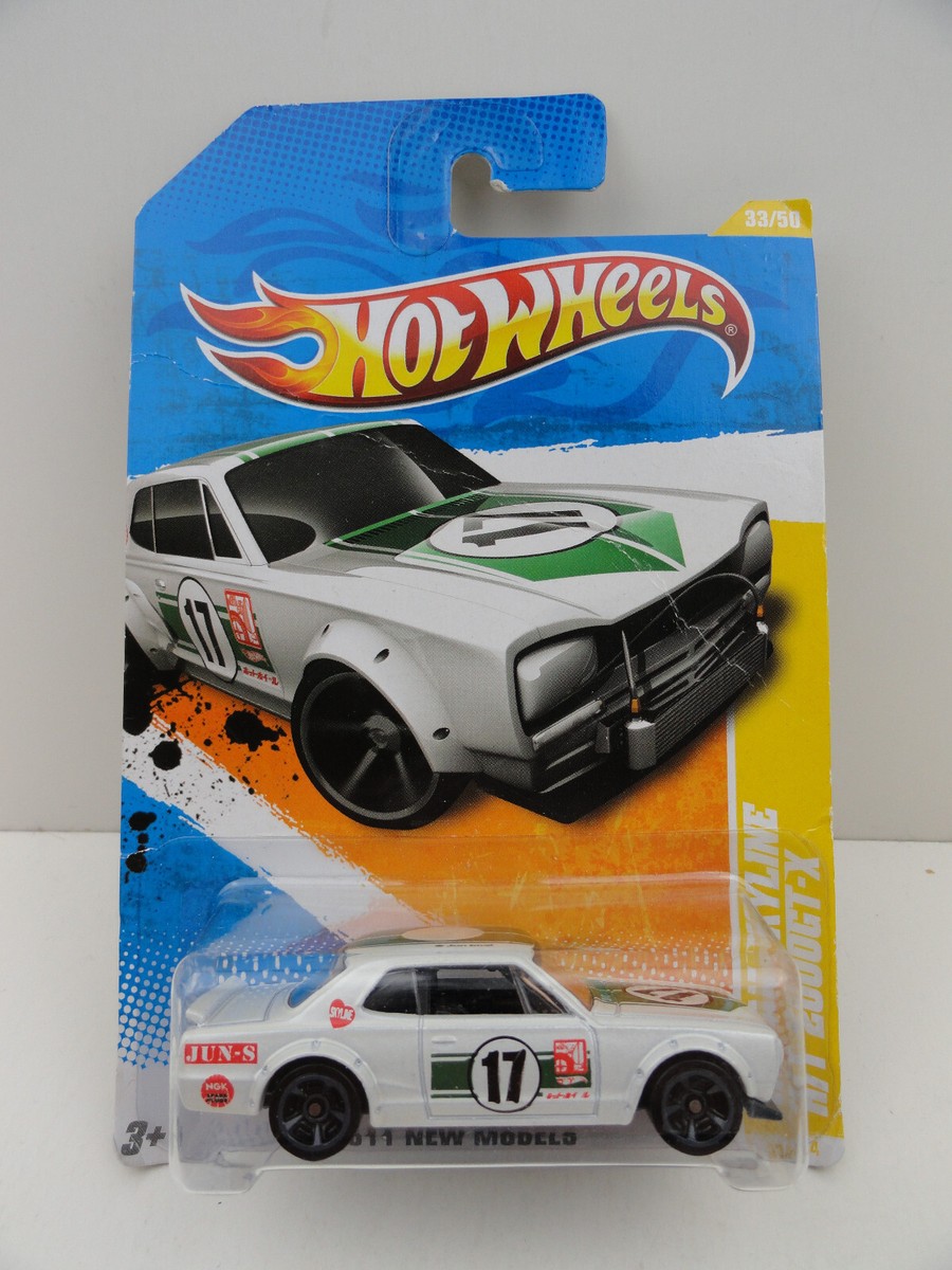 2011 Hot Wheels New Models #33 Nissan Skyline H/T 2000GT-X