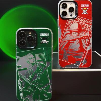 One Piece Anime Für iPhone 11 12 13 14 Pro Plus Max Case Hülle Schutzhülle Cover