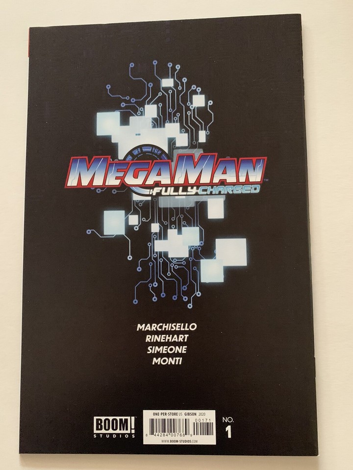 Megaman Fully Charged 1 One Per Store Variant (BOOM! Studios August