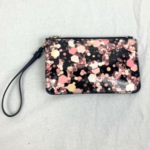 kate spade pink glitter wristlet