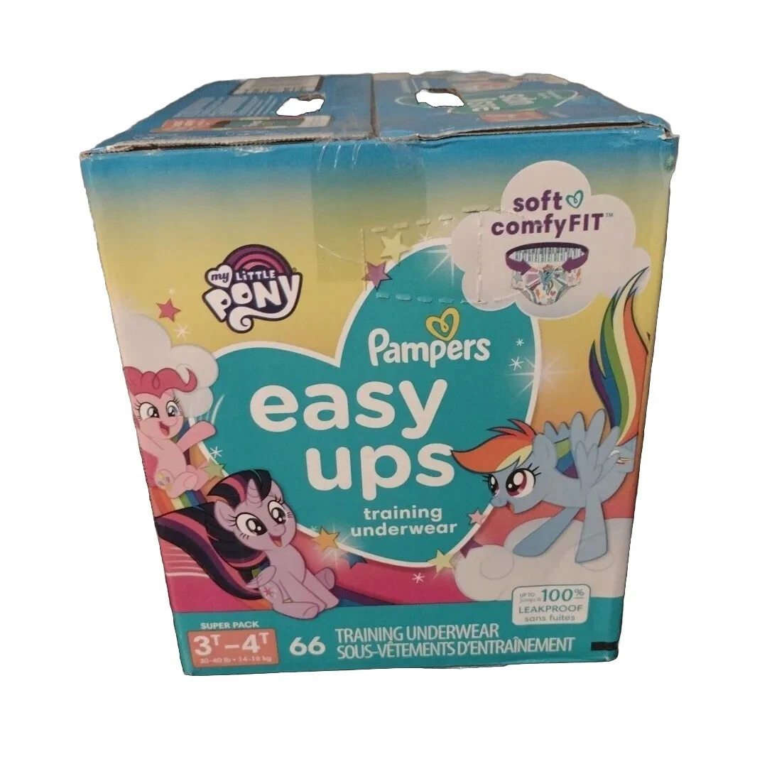 Pampers Easy Ups Training Underwear Girls Size 6 4T-5T 100 Count, Shop