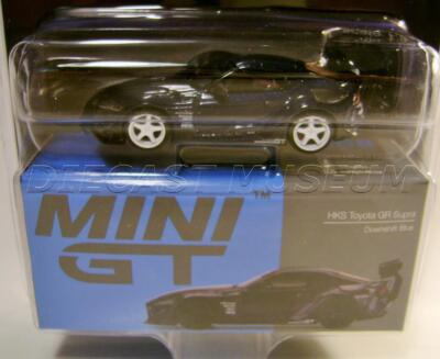 MINI GT HKS Toyota GR Supra ダウンシフトブルー Amazon | MINI GT 1/64 HKS GR スープラ (A90) ダウンシフト