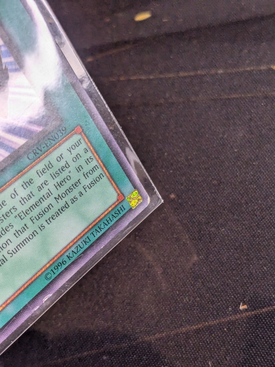 Miracle Fusion Ultra Rare 1st edition CRV-EN039 | Yu-Gi-Oh 1996