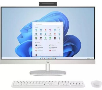 HP 27-cr0024na 27'' All-in-One PC i7-1355U 512GB SSD 8GB RAM weiß EX-DISPLAY b