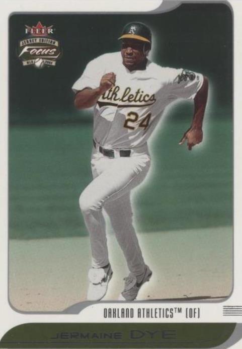 2002 Fleer Focus Jersey Edition - Jermaine Dye #85 - 1 of 1