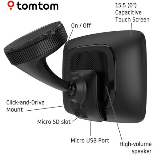 TomTom Go Navigator 15.2cm Auto GPS Sat Nav Mit Volle Europa Karten │ Echtzeit - Bild 8 von 10