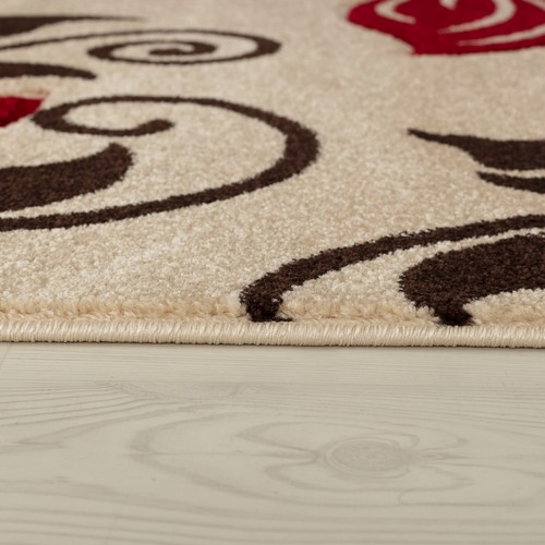 Soft Pile Durable Floral Flower Designer Rugs For Living Room Lounge Area Mat - Picture 29 of 31
