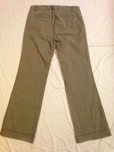 J. Crew City Fit Pants Womens Size 8 Tan Stretch 4 Pocket Zip Cotton/Spandex EUC - Picture 2 of 8
