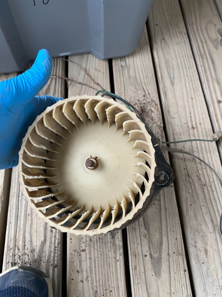 Chrysler Newport Mopar Plymouth 1971 carrocería C calefacción aire acondicionado soplador motor sin probar Foto 4 de 4