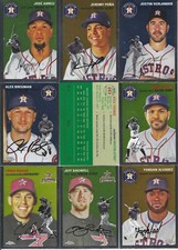 2023 Topps Platinum Chrome Houston Astros Complete Team Set (14)