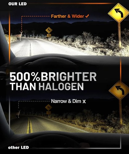 1000W LED Car Headlight H4 H11 Bulb 9012 H3 H1 H8 H9 Auto Lamp 4300K 6K 8K 12V - Picture 14 of 21