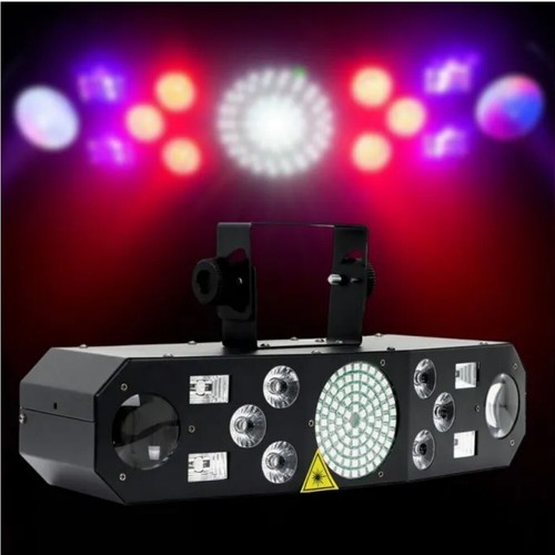 ORION STAR CLUSTER RGBW LED UV Multi-Effect Laser / Strobe Light - Picture 4 of 6