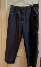 Vintage Marithe Francois Girbaud Jeans Mens 42x31 Black Baggy Y2K Hip Hop Skater