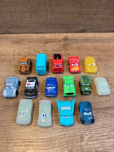 Ooshies Disney Pixar Cars 7 Pack Pencil Toppers 1 OF 3 IN THE COLLECTION