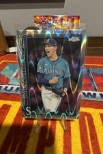 2025 Topps Chrome - George Kirby #223 RayWave Refractor