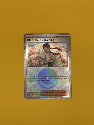 Black Belt's Training - (Poke Ball Pattern) 098/131 Prismatic Evolutions Holo - Picture 2 of 3