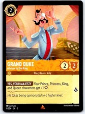Grand Duke - Advisor to the King 9/204 R Rise of the Floodborn Lorcana NM/M