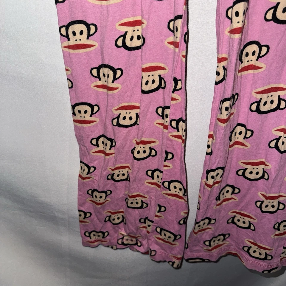 Paul Frank Julius Mono Pijama Pantalones Salón Corbata Corbata Talla XS Rosa Foto 3 de 4