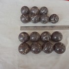 9.5LB 15Pcs Natural Grey Camouflage Jasper Crystal Sphere Ball Healing 57mm — photo 10