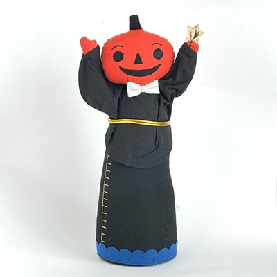 #ad 2017 TARGET HALLOWEEN 15quot; PUMPKIN WIZARD Wand PLUSH FIGURE HYDE AND EEK $14.40