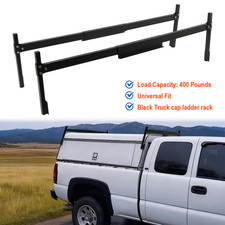 Ajustable Aluminum Truck Cap Topper Ladder Roof Rack For Pickup Camper Shell