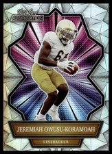 2021 Wild Card Alumination Jeremiah Owusu-Koramoah Cleveland Browns #ABC-20