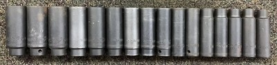 Mac Tools VDP6 10-25 MM Sockets 6PT 1/2 Drive (GAL159787)