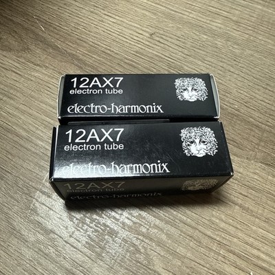 Electro Harmonix 12AX7 Tube Lot Of 2 With Original Box I2