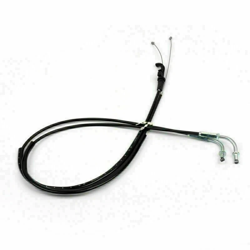 Cable de acelerador apto para Kawasaki ZZR400 ZX400 1990-2006 ZZR600 ZX600 90-05 negro Foto 2 de 4
