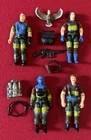 Gi Joe Action Figures Vintage 1989 Slaughters Marauders ARAH Lot Spirit Complete